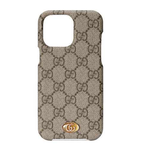 iphone 14 pro max case designer gucci|leather monogram gucci phone case.